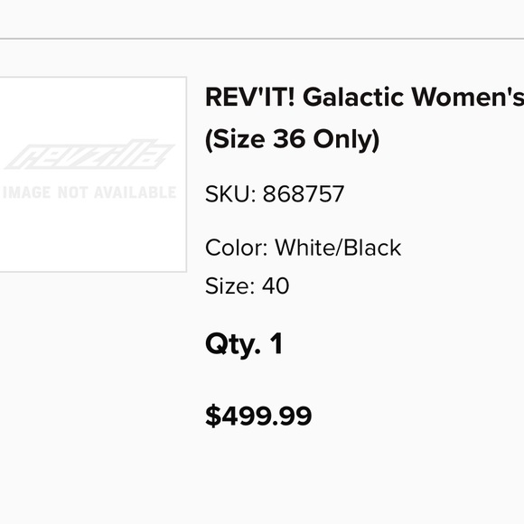 Women’s Rev’it! Leather motorcycle Jacket W/ Roll Back Pad and Kevlar Pads - Picture 4 of 4